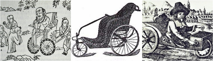 История инвалидных колясок